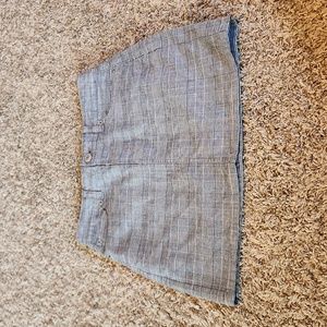 American Eagle Plaid Hi-Rise Mini Skirt